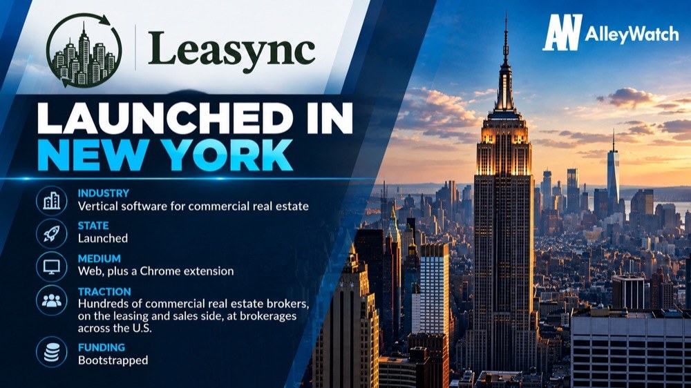 AlleyWatch Launched in New York feature on Leasync